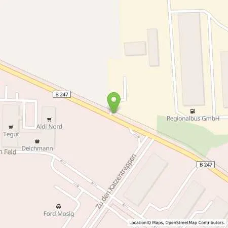 Standortübersicht der Tankstelle FAHA-Kraftfahrzeug- und Service Gmb Hyundai-Vertragshändler in 99974 Mühlhausen