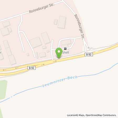 Standortübersicht der Autogas (LPG) Tankstelle: Shell Tankstelle in 07546, Gera