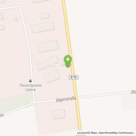 Standortübersicht der Tankstelle Pludra Tankstelle Emsbüren in 48480 Emsbüren