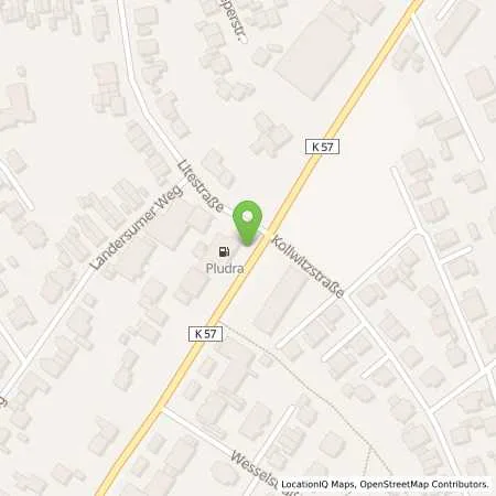 Standortübersicht der Tankstelle Pludra Tankstelle Rheine in 48432 Rheine