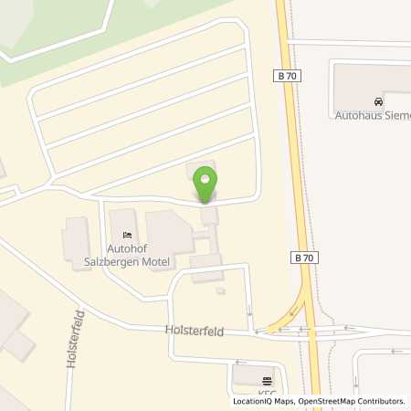 Standortübersicht der Autogas (LPG) Tankstelle: Salzbergener Autohof GmbH Aral Tankstelle in 48499, Salzbergen