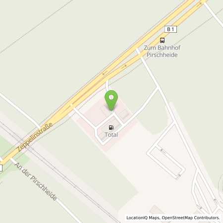 Standortübersicht der Autogas (LPG) Tankstelle: Total Tankstelle in 14471, Potsdam