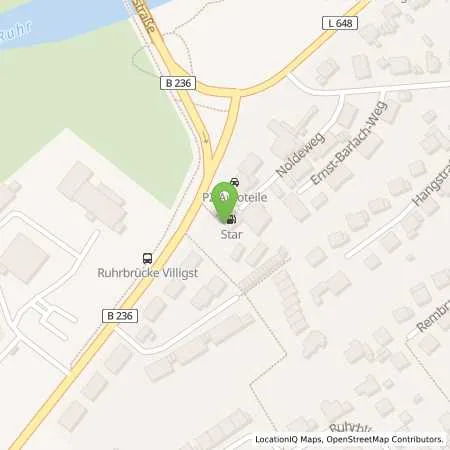 Standortübersicht der Tankstelle Star Tankstelle in 58239 Schwerte
