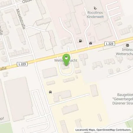 Standortübersicht der Tankstelle Total Tankstelle in 52249 Eschweiler