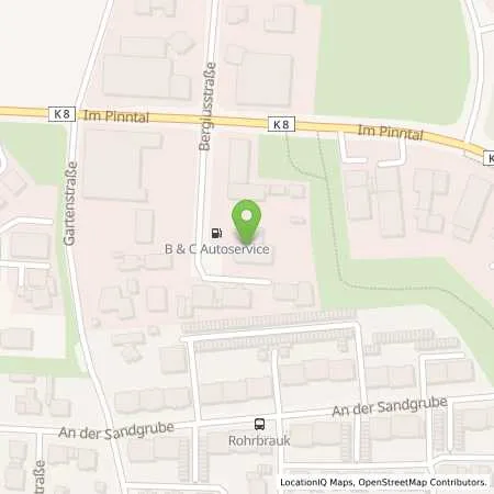 Standortübersicht der Tankstelle B&S in 46244 Bottrop