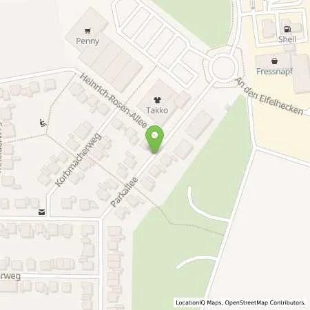 Standortübersicht der Tankstelle Shell Tankstelle in 53919 Weilerswist