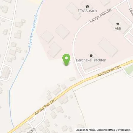 Standortübersicht der Tankstelle Total Autohof in 91589 Aurach