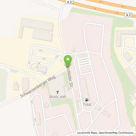 Standortübersicht der Tankstelle Autohof Strohofer GmbH (Shell) in 96160 Geiselwind