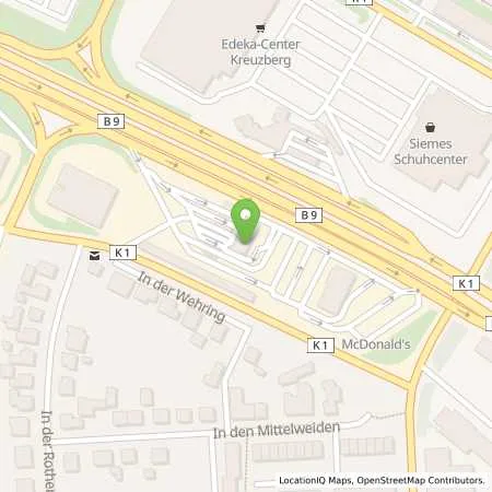 Standortübersicht der Tankstelle Shell Tankstelle in 56070 Koblenz