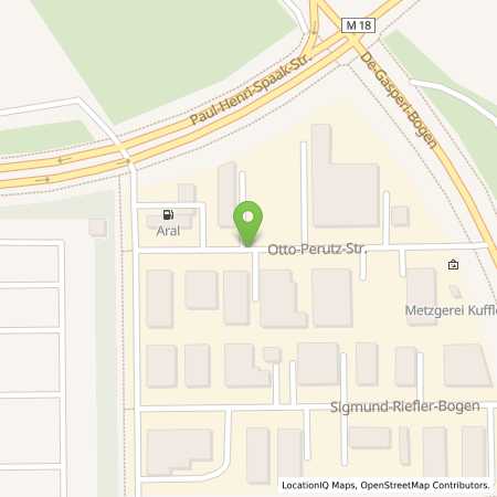Standortübersicht der Autogas (LPG) Tankstelle: Aral Tankstelle in 81829, München