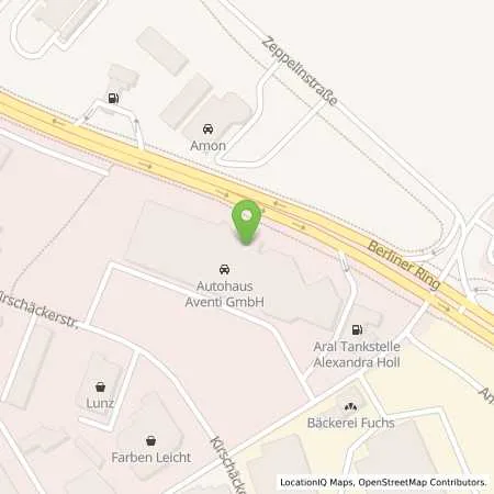 Standortübersicht der Tankstelle Aral Tankstelle in 96052 Bamberg