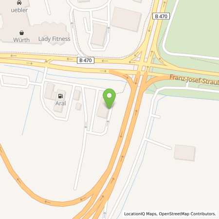 Standortübersicht der Autogas (LPG) Tankstelle: Aral Tankstelle in 91301, Forchheim