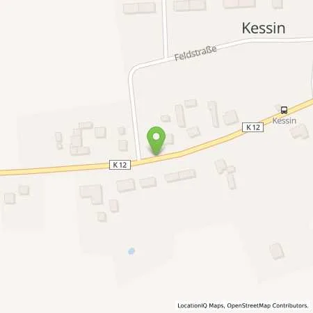 Standortübersicht der Tankstelle Milbratz Tank GmbH in 17495 Lühmannsdorf/Brüssow