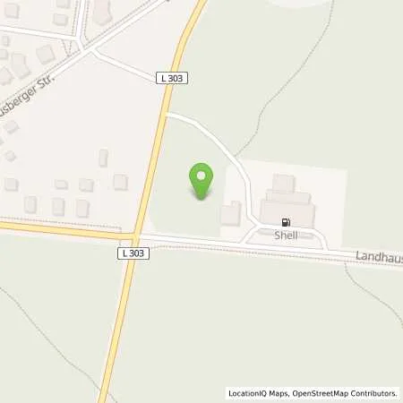 Standortübersicht der Tankstelle Shell Tankstelle in 15345 Petershagen