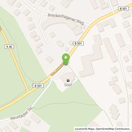 Standortübersicht der Autogas (LPG) Tankstelle: Shell Tankstelle in 23743, Grömitz