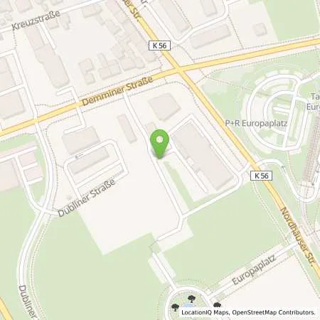 Standortübersicht der Tankstelle Aral Tankstelle in 99091 Erfurt