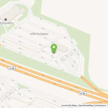 Standortübersicht der Tankstelle Aral Tankstelle Linumer Bruch Nord in 16833 Linum