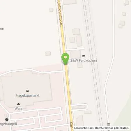 Standortübersicht der Tankstelle Total-Tankstelle in 15711 Zeesen