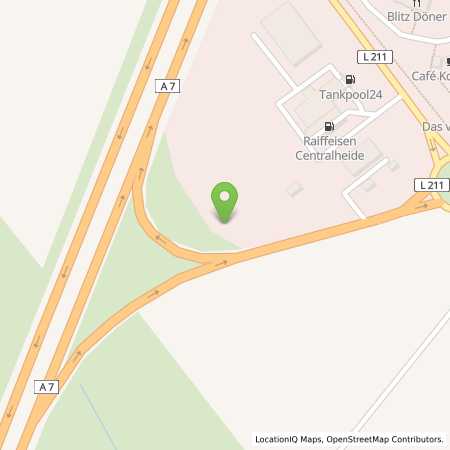 Standortübersicht der Autogas (LPG) Tankstelle: Raiffeisen Centralheide eG in 29646, Bispingen 