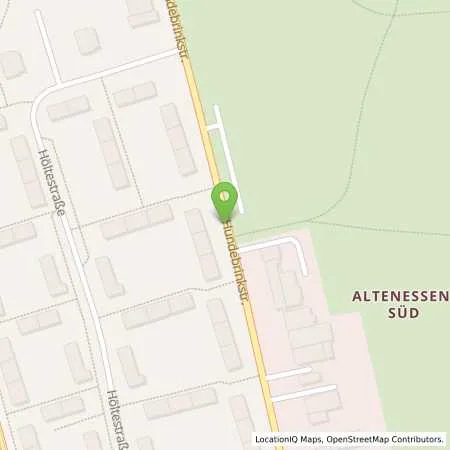 Standortübersicht der Tankstelle Gase-Center David GmbH in 45326 Essen-Altenessen