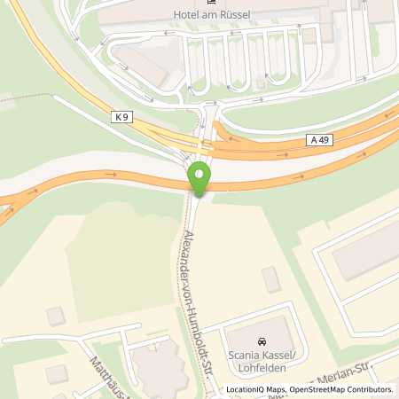 Standortübersicht der Autogas (LPG) Tankstelle: Shell Tankstelle in 34253, Lohfelden