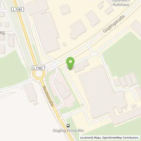 Standortübersicht der Tankstelle HEM-Tankstelle in 73529 Schwäbisch Gmünd