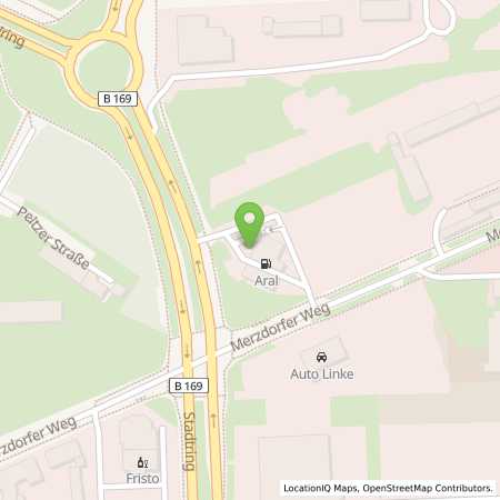 Standortübersicht der Autogas (LPG) Tankstelle: Aral in 03042, Cottbus
