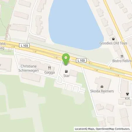 Standortübersicht der Tankstelle Star Tankstelle in 22869 Schenefeld