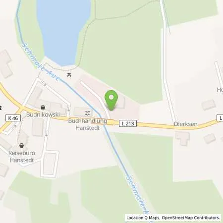 Standortübersicht der Tankstelle Autohaus in Hanstedt GmbH & Co. KG in 21271 Hanstedt