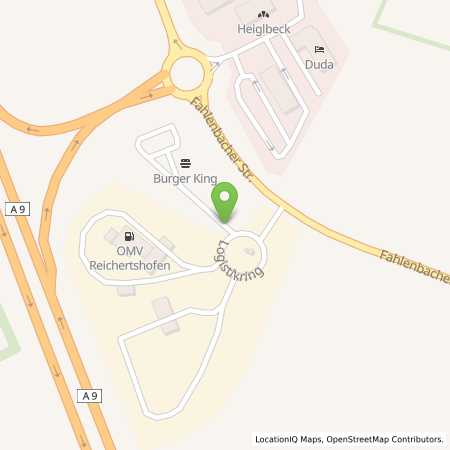 Standortübersicht der Autogas (LPG) Tankstelle: OMV-Tankstelle in 85084, Reichertshofen