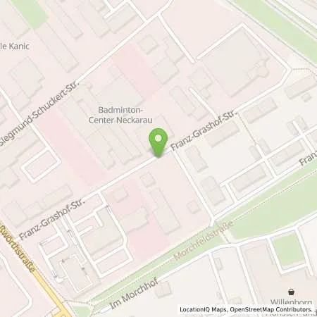 Standortübersicht der Tankstelle Sturm Autogas-Rhein-Neckar in 68199 Mannheim