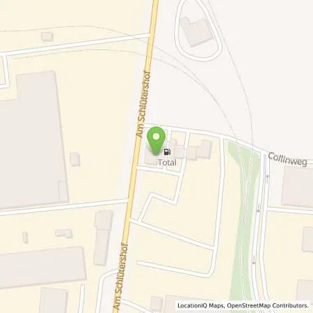 Standortübersicht der Tankstelle Total-Tankstelle in 47059 Duisburg