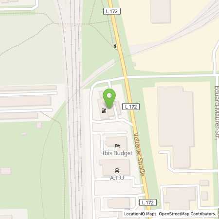 Standortübersicht der Autogas (LPG) Tankstelle: Total-Tankstelle in 16761, Hennigsdorf