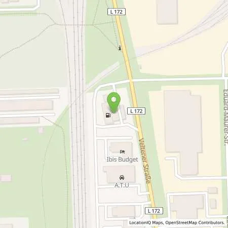 Standortübersicht der Tankstelle Total-Tankstelle in 16761 Hennigsdorf