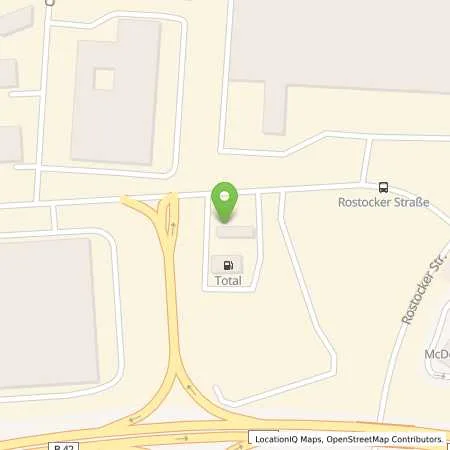 Standortübersicht der Tankstelle Total-Tankstelle in 56566 Neuwied