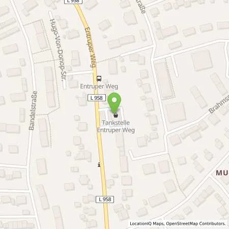 Standortübersicht der Tankstelle Elan Tankstelle in 32657 Lemgo