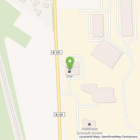 Standortübersicht der Autogas (LPG) Tankstelle: Star-Tankstelle in 01558, Großenhain