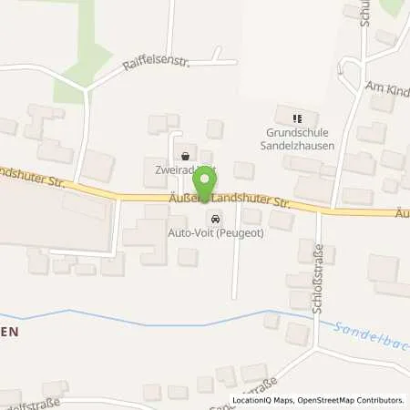 Standortübersicht der Tankstelle TOTAL Tankstelle / Auto Voit GmbH in 84048 Mainburg (Sandelzhausen)