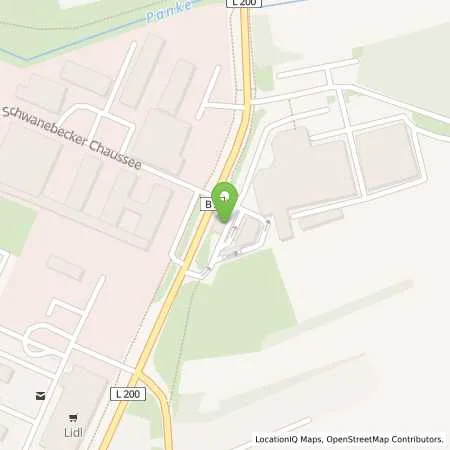 Standortübersicht der Tankstelle Star-Tankstelle in 16321 Bernau