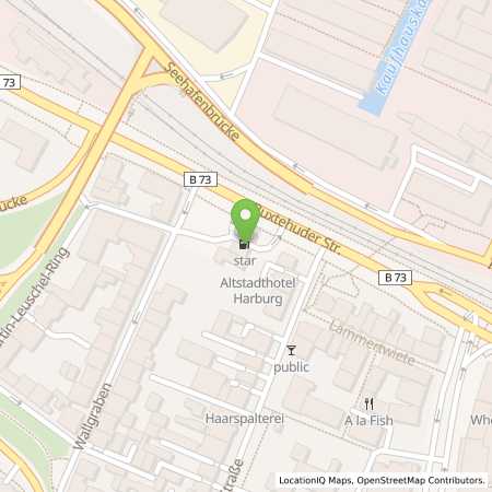 Standortübersicht der Autogas (LPG) Tankstelle: Star-Tankstelle in 21073, Hamburg