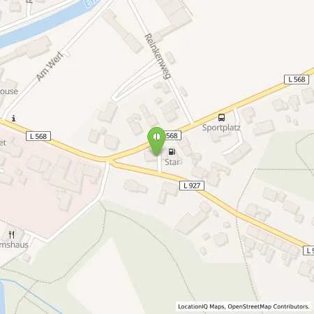 Standortübersicht der Tankstelle Star-Tankstelle in 33378 Rheda-Wiedenbrück