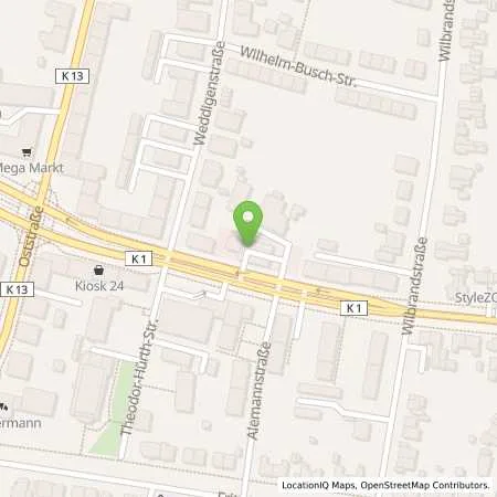 Standortübersicht der Tankstelle Star-Tankstelle in 33604 Bielefeld