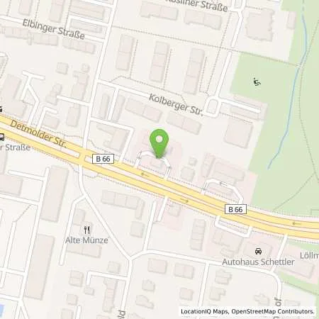 Standortübersicht der Tankstelle Star-Tankstelle in 33605 Bielefeld