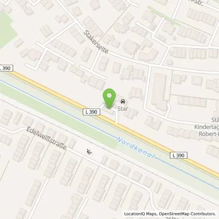 Standortübersicht der Tankstelle Star-Tankstelle in 41564 Kaarst