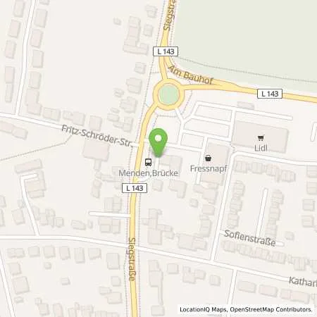 Standortübersicht der Tankstelle Star-Tankstelle in 53757 Sankt Augustin