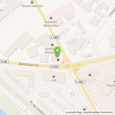 Standortübersicht der Tankstelle Star-Tankstelle in 55252 Mainz-Kastel