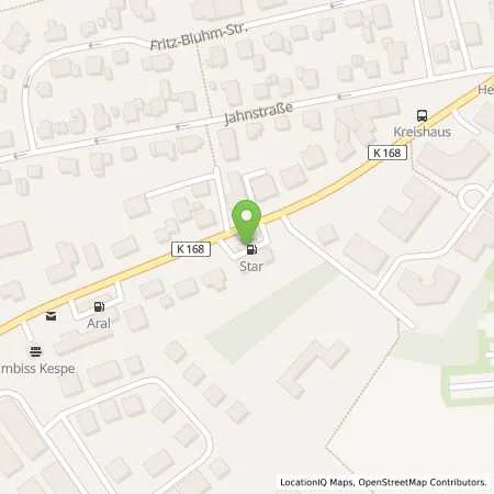 Standortübersicht der Tankstelle Star-Tankstelle in 56410 Montabaur