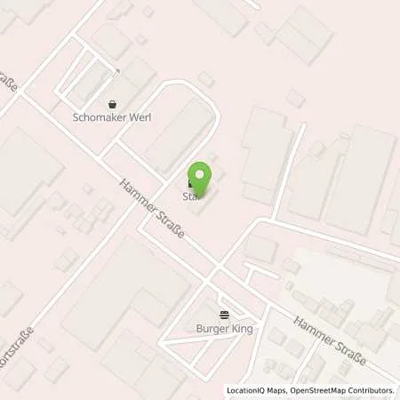 Standortübersicht der Tankstelle Star-Tankstelle in 59457 Werl