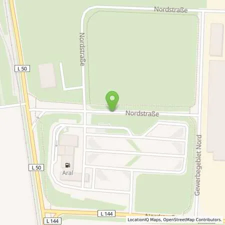 Standortübersicht der Tankstelle Aral Tankstelle in 06420 Könnern