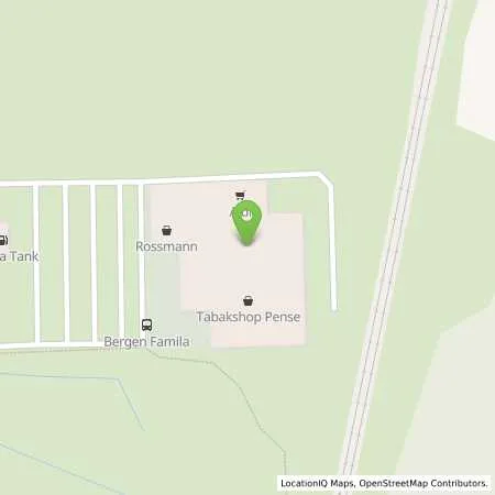 Standortübersicht der Tankstelle SB Bergen famila in 18528 Bergen